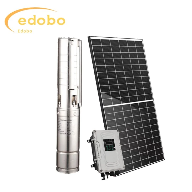 3hp 1.5hp Solar Water Deep Well Pump Solar Powered