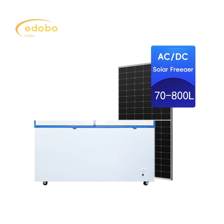 Iffrankar tal-Enerġija AC/DC Solar Deep Freezer Friġġ għall-Użu tad-Dar