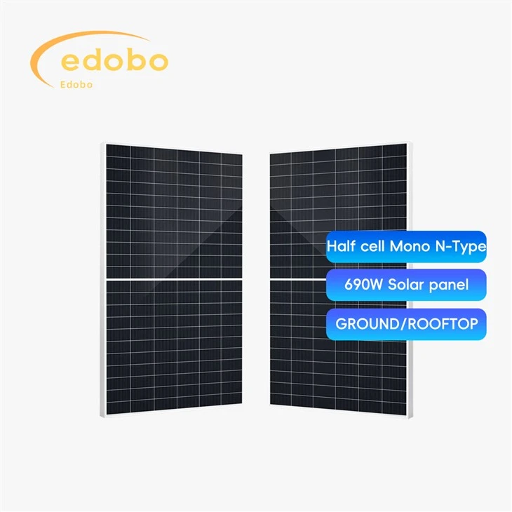 Helf Cell 670w 690w Solar Panel B'Ċertifikati Sħiħ