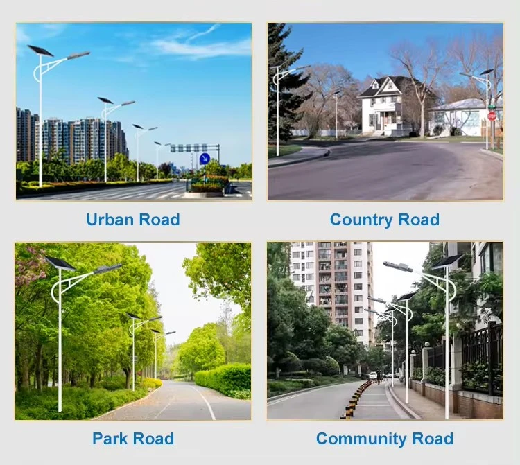 Scenarios for using solar street lights
