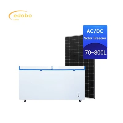 Iffrankar tal-Enerġija AC/DC Solar Deep Freezer Friġġ għall-Użu tad-Dar