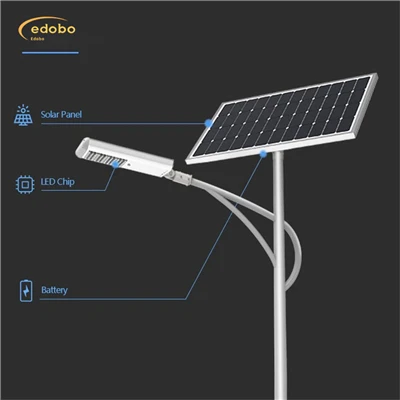 Dawl tat-Triq LED Bil-Batterija tal-Lithium Solar Street Light
