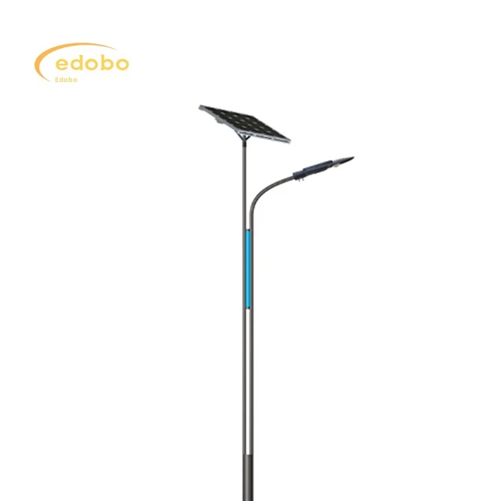 Solar Lamp Solar Powered Street Light With Lithium Battery Black Panel manufacturers